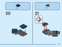 LEGO 76242 instructions page 21 – build guide