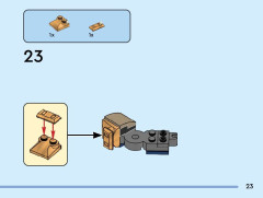LEGO 76242 instructions page 23 – build guide