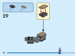 LEGO 76242 instructions page 28 – build guide