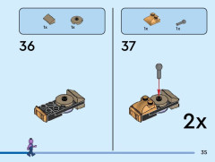 LEGO 76242 instructions page 35 – build guide