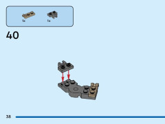 LEGO 76242 instructions page 38 – build guide