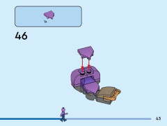 LEGO 76242 instructions page 43 – build guide