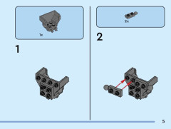 LEGO 76242 instructions page 5 – build guide