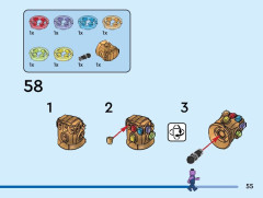 LEGO 76242 instructions page 55 – build guide