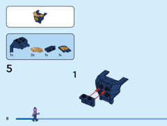 LEGO 76242 instructions page 8 – build guide