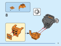 LEGO 76243 instructions page 11 – build guide