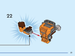 LEGO 76243 instructions page 21 – build guide