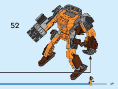 LEGO 76243 instructions page 49 – build guide