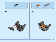 LEGO 76243 instructions page 7 – build guide