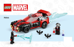 LEGO 76244 instructions page 1 – build guide