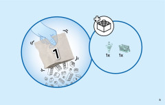 LEGO 76244 instructions page 5 – build guide