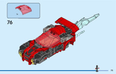 LEGO 76244 instructions page 73 – build guide