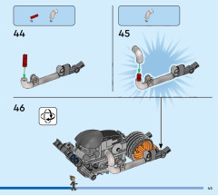 LEGO 76245 instructions page 45 – build guide