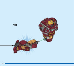LEGO 76247 instructions page 44 – build guide