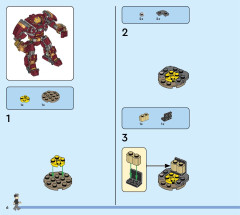LEGO 76247 instructions page 6 – build guide
