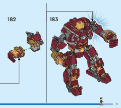 LEGO 76247 instructions page 71 – build guide