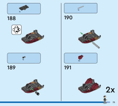 LEGO 76247 instructions page 73 – build guide