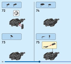 LEGO 76249 instructions page 28 – build guide