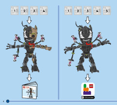 LEGO 76249 instructions page 4 – build guide