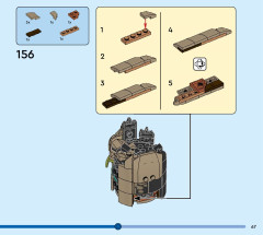 LEGO 76249 instructions page 67 – build guide