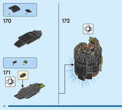 LEGO 76249 instructions page 72 – build guide