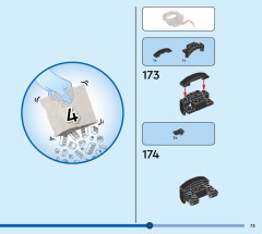 LEGO 76249 instructions page 73 – build guide