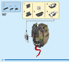 LEGO 76249 instructions page 80 – build guide