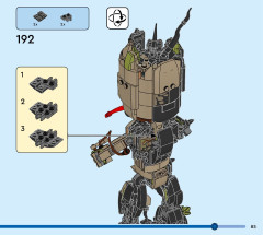 LEGO 76249 instructions page 85 – build guide