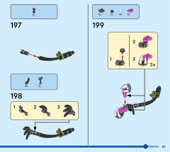 LEGO 76249 instructions page 87 – build guide