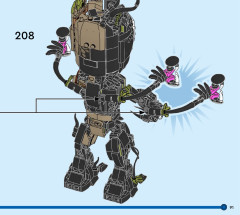 LEGO 76249 instructions page 91 – build guide