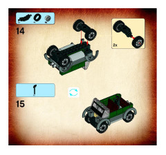 LEGO 7625 instructions page 11 – build guide