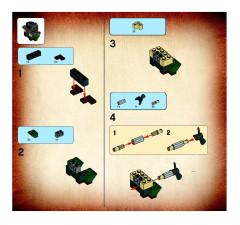 LEGO 7625 instructions page 12 – build guide