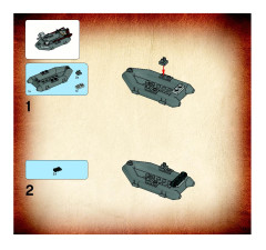 LEGO 7625 instructions page 21 – build guide