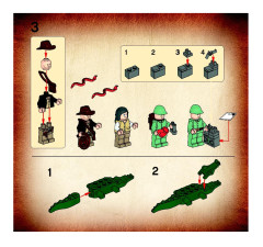 LEGO 7625 instructions page 3 – build guide