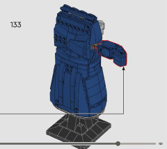 LEGO 76250 instructions page 101 – build guide