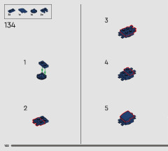 LEGO 76250 instructions page 102 – build guide