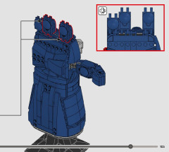 LEGO 76250 instructions page 105 – build guide