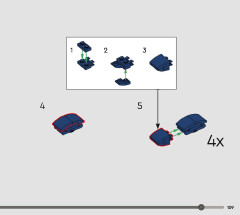 LEGO 76250 instructions page 109 – build guide