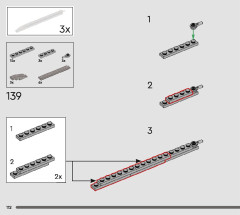 LEGO 76250 instructions page 112 – build guide