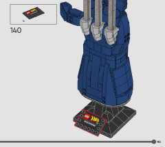 LEGO 76250 instructions page 115 – build guide