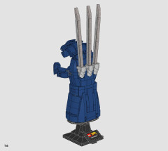 LEGO 76250 instructions page 116 – build guide