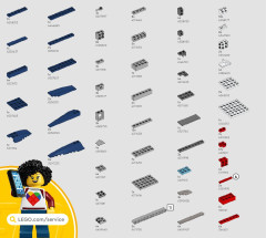 LEGO 76250 instructions page 118 – build guide