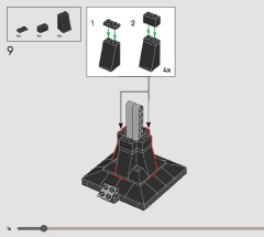 LEGO 76250 instructions page 14 – build guide