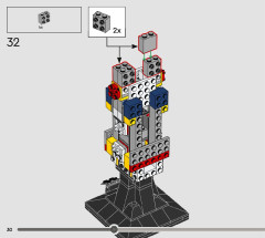 LEGO 76250 instructions page 30 – build guide