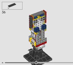 LEGO 76250 instructions page 34 – build guide