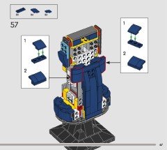LEGO 76250 instructions page 47 – build guide