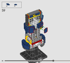 LEGO 76250 instructions page 50 – build guide