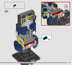 LEGO 76250 instructions page 51 – build guide