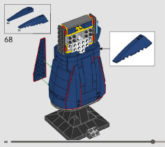LEGO 76250 instructions page 60 – build guide