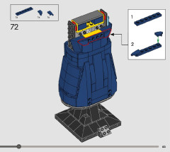 LEGO 76250 instructions page 65 – build guide